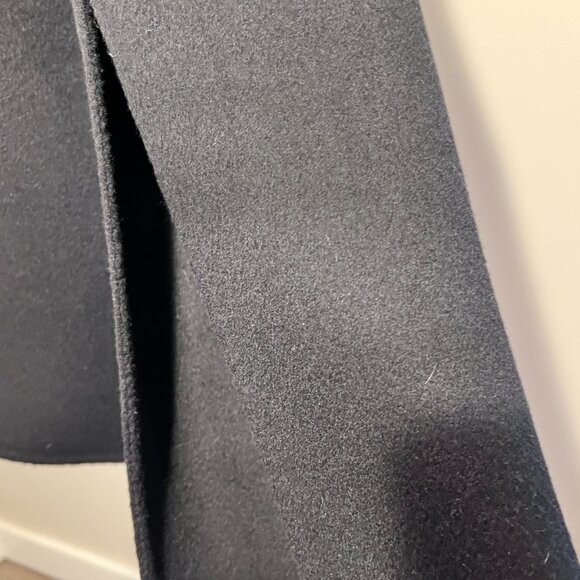 Alani the Grey Black Short Wool Cashmere feel Split Sleeves Coat NWOT Size Med - Picture 4 of 16